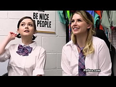  - Sex toy stealing duo gets fucked in the backroom