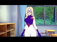  - boku no hero Hentai - Takeyama Yuu&comma; handjob & Blowjob
