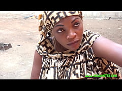  - POV. a traditional marabout and his patient during his consultation finds himself very excited during the session of traditional genicology and finally sees himself rewarded by the patient for his work well done by an unprecedented historical public fuck