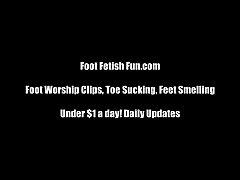  - If you lick my feet I will give you a great footjob