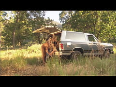  - Athletic stepson fucks his stepmom outdoor - Lauren Phoenix