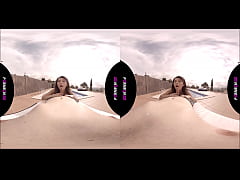  - PORNBCN VR 4K | Young amateur fucking in the outdoor public pool Mia Navarro virtual reality 180 3D POV