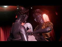  - Atomic Heart - The twins staged a sex show with 2B