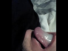  - jbarths shooting cum into own mouth