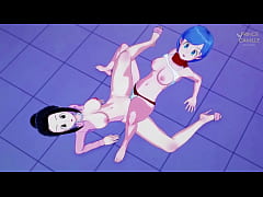  - Bulma and Milk horny MILFs have lesbian sex - Dragon Ball Super