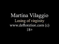  - Martina Vilaggio losing of virginity before the camera!