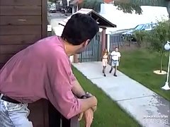  - Dina Pearl Gets DP in a Gangbang