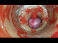 - Camera 4k in Vagina, Cervix POV, "Creampie" ASMR
