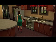  - My step-mom has an anniversary surprise for me, she proposes me a cake and the first time she speaks and talks and then he offers to have sex with me