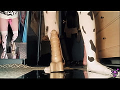  - Multiple Prostate Orgasms in Chastity Jessica Bloom the Cum Cow