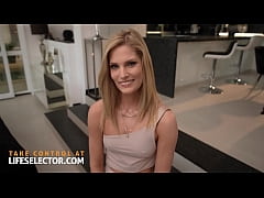  - POV  DP sex with Candee Licious in anal fuck threeway