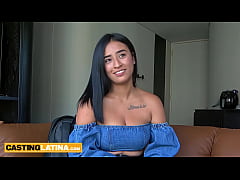  - Amateur big tits Latina teen Seven Heaven sucks Steven Hard massive cock