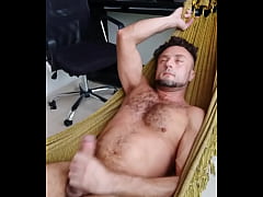  - Jerking off in the hammock