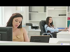  - GIRLSWAY - Secret relationship on the workplace - Whitney Wright and Eliza Ibarra
