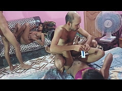  - Double Couples fucks Gorgeous bengali whore Deshi Sex   ... Hanif and Popy khatun and Mst sumona and Manik Mia