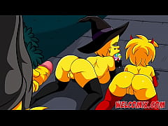  - Halloween night with sex - The Simptoons