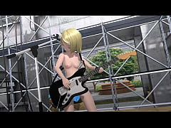  - Miku & Rin Naked Dance - Doubleganger by Nutsuki Suu