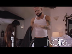  - My black friend asks me if I think I can fit his entire big cock in my ass