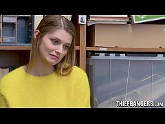  - Busty Blonde Russian Teen Thief Nadya Nabakova Fucked By Corrupt Store Officer