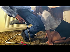  - my private secretary giving the boss a blowjob under the desk
