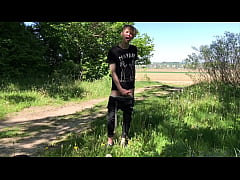  - Quick Cumshot INTO the Forest /big Dick (23cm) / Monster Cock / Cute Boy