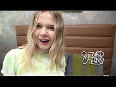  - She is blonde she is 85 lbs and she loves sucking cock