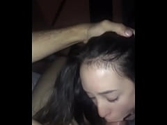  - WWW.MYHORNYFRIEND.COM AMATEUR 18 years old SLUT GIVES HEAD amazing handjob and blowjob