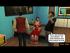  - Vol 1 Part 6 ii - Desi Saree Aunty Lakshmi Tricked and got Double Penetrated by her Husband - Wicked whims