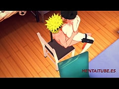  - Boruto Naruto Hentai 3D - Sarada boobjob and Fucked by Naruto - Hentai 3D