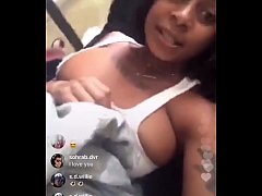  - Instagram live nipple slip 3