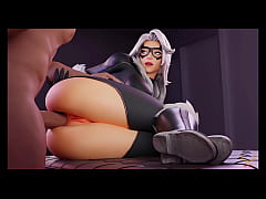  - Fortnite Black Cat & Spider Man Porn