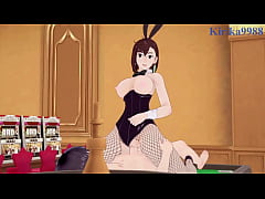  - Momo Ayase (Bunny Girl) and Seiko Ayase (Bunny Girl) intense sex. - DAN DADAN Hentai