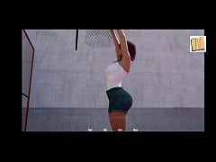  - WVM 4, Playing Basketball With Shauna.