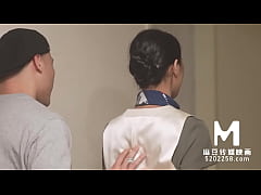  - ModelMedia Asia-Horny Stewardess 4P-Ji Yan Xi-MD-0231-Best Original Asia Porn Video