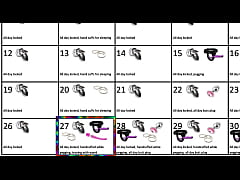  - Locktober 2020 - The tasks that each proper chastity slave should perform that month of the year. You have to follow all the tasks consistently. You must not skip any task. Any task you miss for whatever reason, means your dick stays locked an extra day.