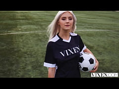  - VIXEN Fangirl Eva Elfie seduces her favourite soccer star