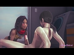  - Disney Raya Hentai 3D - Raya Blowjob and Fucked with creampie