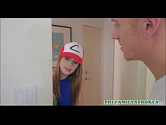  - Cute Blonde Teen Stepsister Dolly Leigh Has Sex With Her Stepbrother For Rare Pokemon