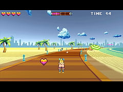  - Roller babe [ HENTAI Game PornPlay ] Ep.1 PUBLIC CREAMPIE and 69 at the beach