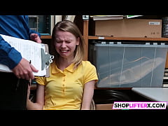  - Sweet teen has no excuse for shoplifting