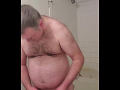  - Nude Martin Lavallée locks his own penis in a steel cage