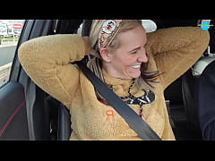  - Nasty Hubby finger fucks Me while He drives