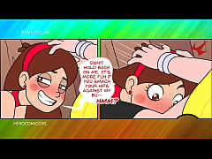  - Gravity Falls Parody Cartoon Porn (Part 3): Anal, Pussy Licking, Sucking Creampie, Vaginal sex with Two Girls