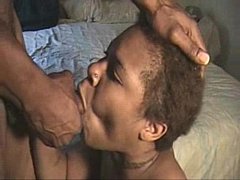  - Black babe gets assfucked and sucks