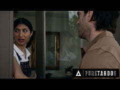  - PURE TABOO Cunning Delivery Guy Becomes Petite Penelope Woods's Stepfather For Her Virginity