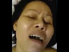  - horny thai milf with huge boobs masturbing p3