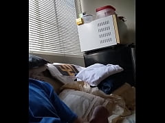  - Franklin Bosia masturbating big hard white cock.