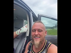  - ROADSIDE ASSISTANCE Public fingering and pussy eating ORGASM