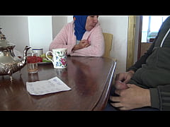  - stepson shows his big dick to algerian stepmom during breakfast