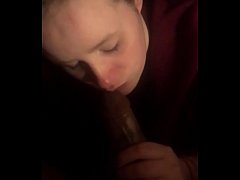  - Hailey loves the taste of bbc , sucks on nuts ( amateur)